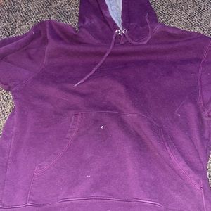 Purple hoodie